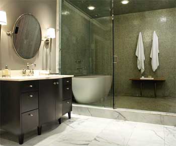 Современный дизайн для ванной комнаты